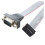 6X DB9 RS232 to 10 Pin Ribbon Cable Connector Adapter 5