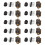 10X VL53L1X Ranging Flight  Sensor Module 3V-5V Distance 400cm Measurement Extension Board Module for 1