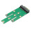 3X Msata  PCI-E 3.0 Ssd to Ngff M.2 B Key  Interface Adapter Card 3