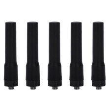 5X SF20 Dual Band SMA-F Soft Antenna for UV5R UV5RA/ BF888s Black New