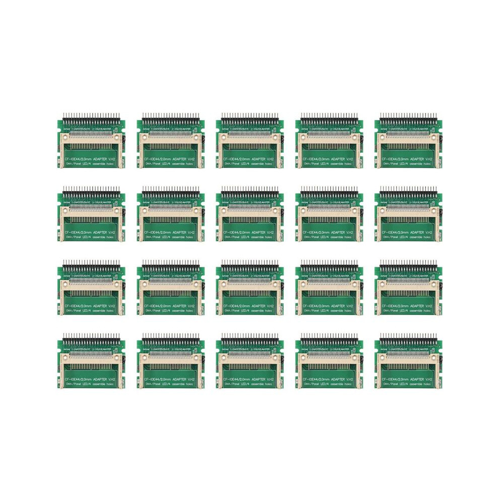 20X Compact Flash Cf Card To Ide 44Pin 2Mm Male 2.5 Inch Hdd Bootable Adapter Converter 6031689955880