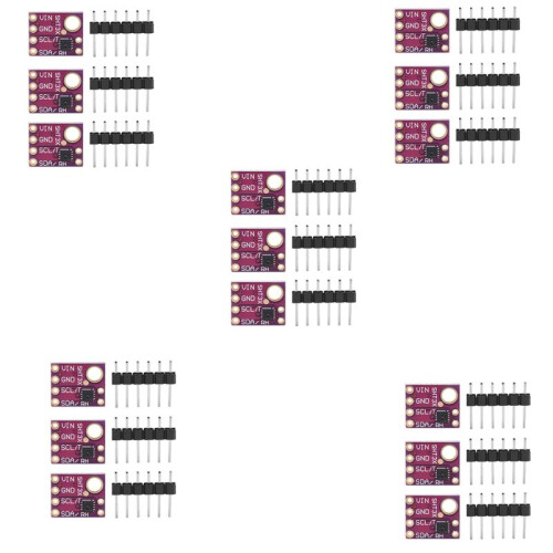 15Pcs SHT31-D Temperature Humidity Sensor Digital Output Sensor Module IIC I2C Interface 3.3V for  Raspberry Pi