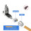 10 Pcs for RJ45 CAT7 Connectors Tool Free Shielded Toolless Modular Network Plug for Installation Cable 3