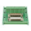 10X DB25 DIN Rail Mount Interface Module Male/Female Connector Breakout Board 4