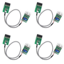 4X Yinitone Radiorelais Connectorkabel TX-RX Tijdvertraging voor GM300 GM338