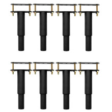 8 Pcs Bed Frame Legs,Adjustable Height Center Support Leg for Bed Frame, Bed Center Slat Heavy Support Leg(4.7-8.67Inch)