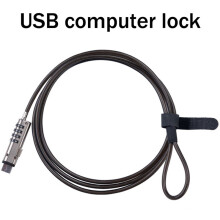2X USB-LöSenordslåS DatorlåS LöSenordsskydd StöLdskydd Universellt LöSenordslåS för BäRbar Dator