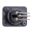 100pcs Black XLR 3pin Female Jack Panel Mount Chassis PCB Socket Connector 5