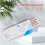2X USB Temperature Data Logger 14400 Points USB Report 60 Days IP65 Disposable Recorder 6