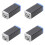 4X LED PowerCon AC Coupler Adapter Extender Connector High Quality Speakon Panel Mount Straight Adapter  to White 1