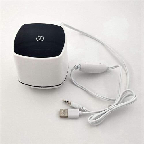 3X  Desktop Speaker USB Powered and 3.5mm Audio Input Wired Computer Audio for PC/ Phone and Tablet Computer 1