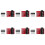 6X TRRS 3.5mm Jack Breakout Board Headphone Video Audio MP3 Professional Connector Module 1