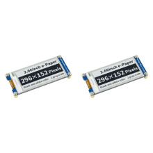 2X Suitable for Raspberry Pi 2.66 Inch E-Paper E-Ink Screen Module