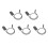 5X for GEN2 Ethernet Adapter HUB High-Speed Network Connector for Starlink, Wired Internet Connection 1