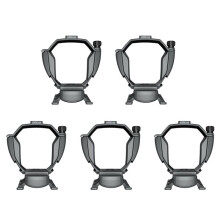 5X STARTRC para 3 Classic/Pro Air Dropping System Drone Lanzador Remoto Ofrece Kits de Emisor de Anillo de Pesca Salvavidas