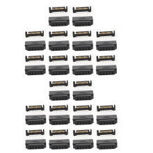 20Pair L29- Plug 5 Holes Male Male Socket Serial Port 15P Power Connector Shell Plug and Shell