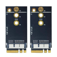 2PCS NGFF M.2 Key A/E Adapter Card Wireless Network Card Adapter Card for BCM94360CS2 BCM94360 BCM943224 Network Card