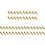 Right Angle Spade Fork & Binding Post - 4mm Banana Plug Socket - Spade Fork Connector for Speaker & Power & Amp(50 Pack) 1