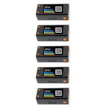 5X Bitcoin Nerd Miner V2.0 T-Display-S3 BTC Crypto Solo Lottery Nerdminer Miner LCD-Skärm 78KH/S med Skal