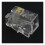 RJ9 4P4C Plug Phone Jack Connector 150 Pieces, Transparent 6