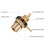30Pcs/Lot RCA Connector Gold Plated Female Jack Socket Solder Wire Connector RCA Panel Mount Chassis 2