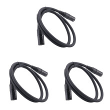 3X CAT6 Ethercon-Kabel EtherCON-Compatibele RJ45-Connector voor Studio-Opstellingen, Touring, Podiumproductie, Concerten 1 Meter
