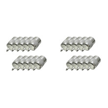 20 St Anslutning PL259 UHF Hane-Plugglod för RG58 RG142 LMR195 RG400 Kabel MäSsing