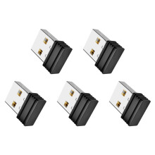 5X Mouse Jigglers Mover Oupptäckbar Automatisk USB-Port Shaker Wiggler för Bärbar Dator Håller Datorn Vaken Musrörelse Svart