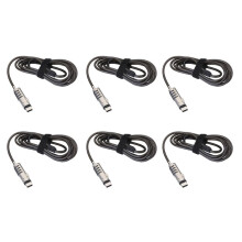 6X USB-Lösenordslås Datorlås Lösenordsskydd Stöldskydd Universellt Lösenordslås för Bärbar Dator