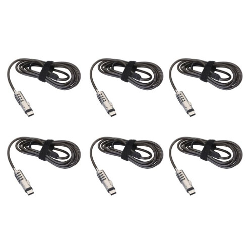 6X USB Password Lock Computer Lock Password Protection Anti-Theft Lock Universal Laptop Computer Password Lock