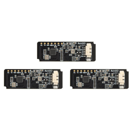 3X Rd-03D 24G Multi-Target Human Motion Trajectory Localization and Tracking  Module -Board PCB Antenna
