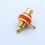 30Pcs/Lot RCA Connector Gold Plated Female Jack Socket Solder Wire Connector RCA Panel Mount Chassis 6