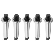 5pcs 2Mt Shank to 1/2 Inch -20 Threaded Drill Chuck Arbor Hardened Morse Taper Mt2 Adapter