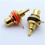 30Pcs/Lot RCA Connector Gold Plated Female Jack Socket Solder Wire Connector RCA Panel Mount Chassis 5