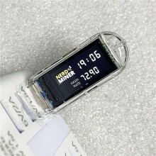 10X NerdMiner V2 T-Dongle S3 Hashrate 74Kh/S USB BTC Crypto Ensam Lotterigruvarbetare With Display Bitcoin Miner Nerd Miner