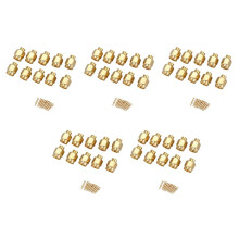 50 Fach Sma Stecker mit Löt Anschluss  Koax Steck Verbinder für Semi-Rigid Rg402 0,141 Zoll Kabel Gold