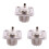 3X UHF Female SO239 Panel Chassis Mount Flange Deck Mount Solder Cup RF Connector 1