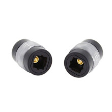Lautsprecher DVD-Player Digital Audio Optische Kabel Adapter Tragbare CD Glasfaser Buchse Extender Verlängerung Koppler 4Stk