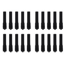 20X SF20 Dual Band SMA-F Zachte Antenne voor UV5R UV5RA/ BF888S Zwart Nieuw