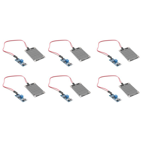 6X Regensensor Regenwasser Modul Regen Erkennung Modul 3, 3V-5V