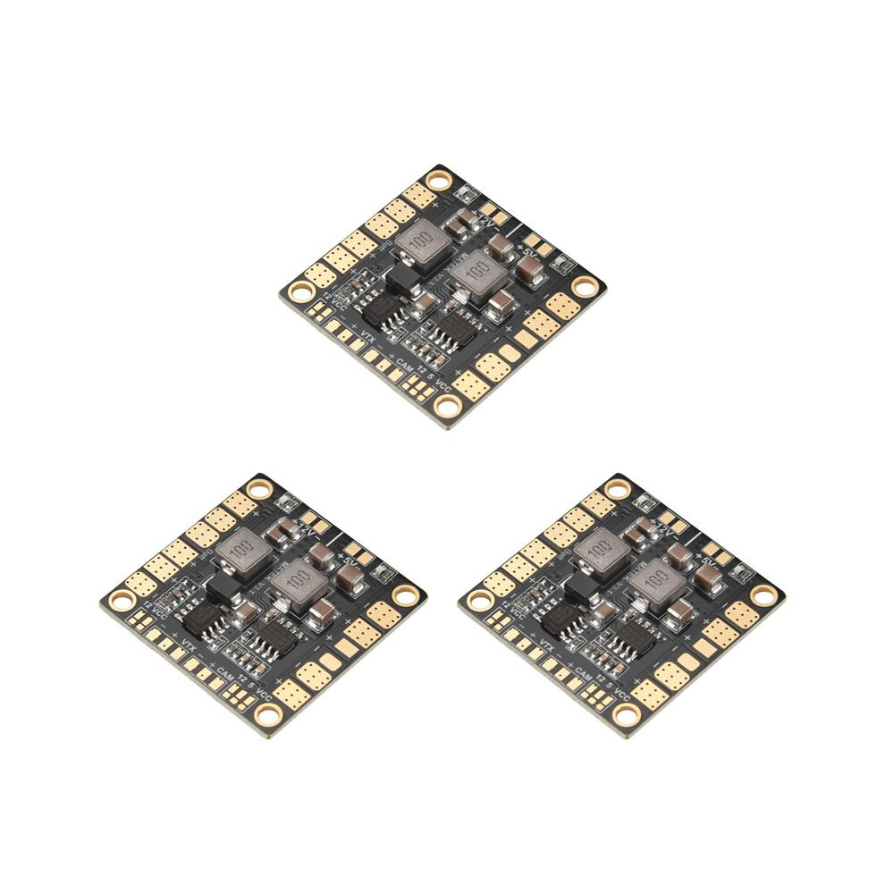 3X Power Hub Power Distribution Board Pdb With Bec 5V & 12V For Fpv Qav250 Zmr250 Multicopter Quadcopter 6032211530575