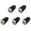 5X LED PowerCon AC Coupler Adapter Extender Connector High Quality Speakon Panel Mount Straight Adapter White to White 2