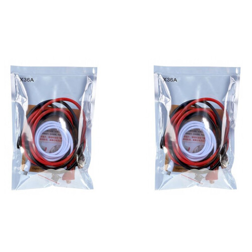 2X RD X36A 36A Conector para Cabo de Teste de Clipe Jacaré e Cabo de Comunicação Micro-Tipo para Saída RD6024 RD6030