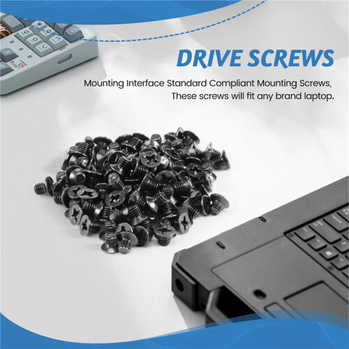 120 Pcs M3 x 4mm Laptop Hard Drive Screws for   for 2