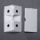 30pcs Shelf Cabinet 90 Degree Plastic Corner Braces Angle Brackets White 7