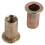 20pcs Flat  Metric Steel M5 Blind Insert Rivet Nut 3