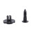 Car Door  8mm Hole Push Plastic Rivets Fastener 50pcs for 2
