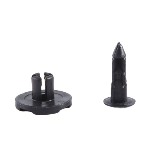 Car Door  8mm Hole Push Plastic Rivets Fastener 50pcs for 1