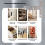 5 Pcs Angle Plate Corner Brace Flat T Shape Repair Bracket 80mm x 80mm 5