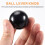 Replacement black Bakelite 35 mm diameter  lever knob 5